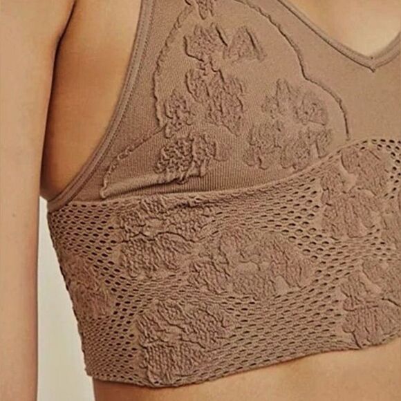 NWT Free People Intimately Candy Seamless Bra Bralette - Picture 10 of 11